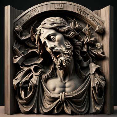 3D model st jesus (STL)